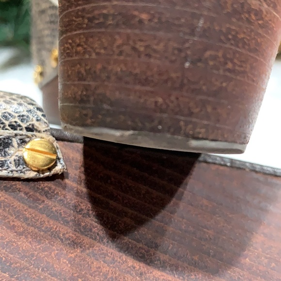 Tory Burch Wedge Heel Womens Size 8 1/2 M - Picture 5 of 9